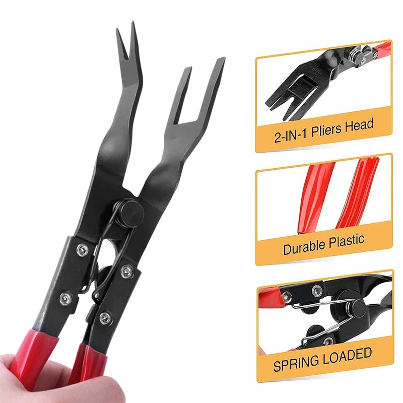 Alicate de Remoção de Clipes Profissional | Remova Fixadores com Precisão e Sem Danos