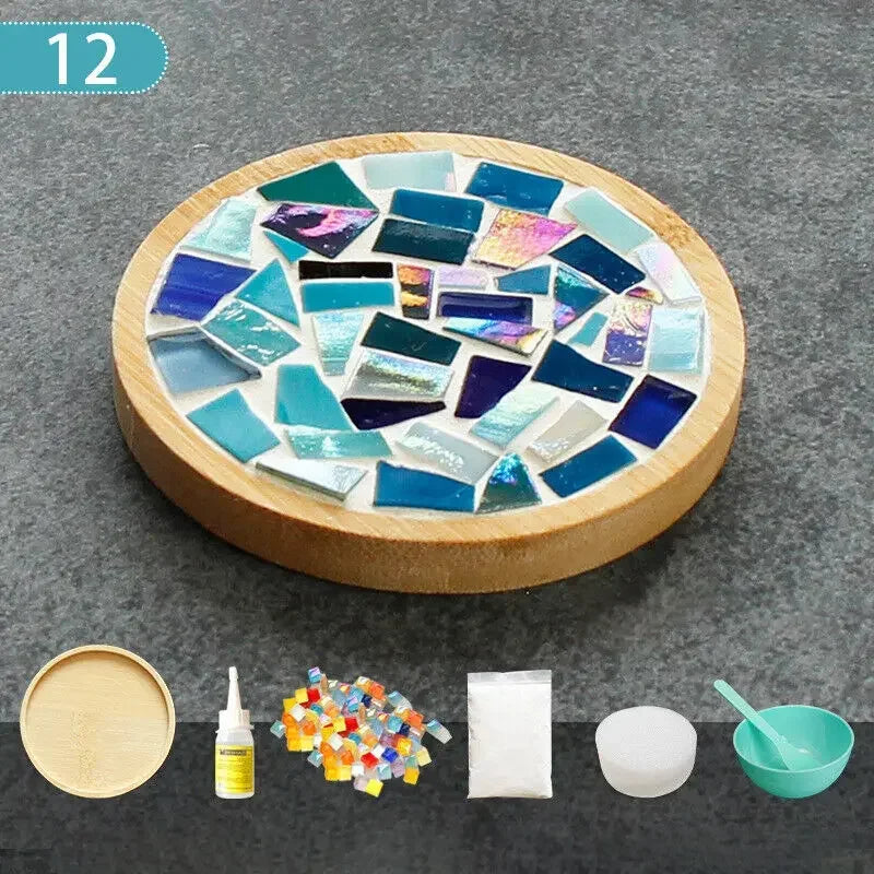 Kit Mosaico e Bambu com Peças Coloridas – Criatividade, Sustentabilidade e Diversão para os Pequenos