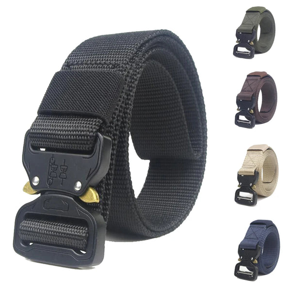 Cinto Militar Tático de Nylon com Fivela de Liberação Rápida – Resistência e Agilidade em Qualquer Missão