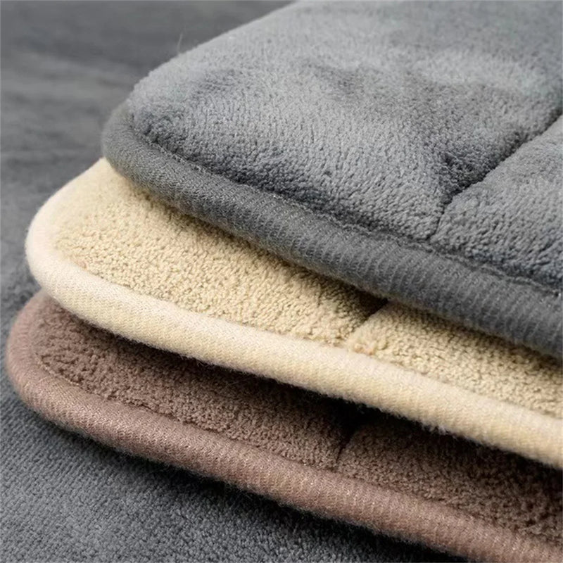 Tapete de Banheiro Super Absorvente com Espuma de Memória – Conforto e Segurança a Cada Passo