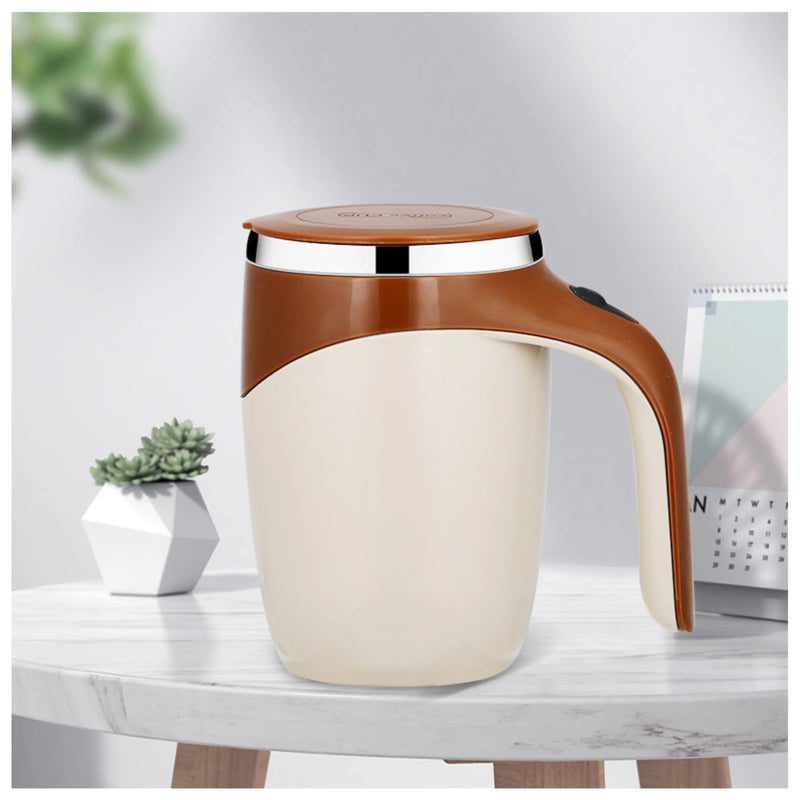 Caneca Térmica Mixer de Inox – Mistura Automática para sua Bebida Perfeita