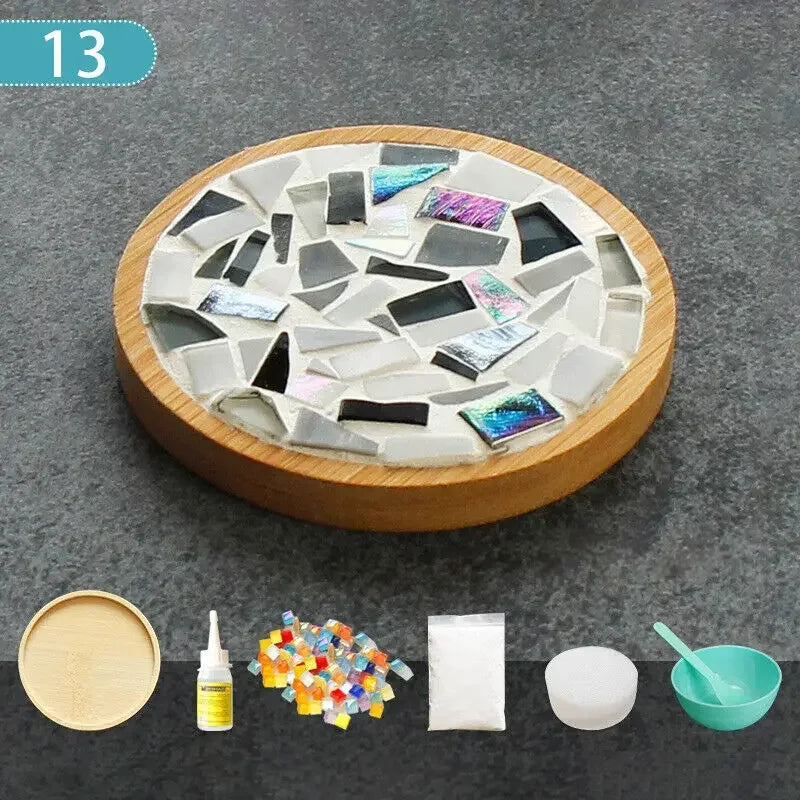 Kit Mosaico e Bambu com Peças Coloridas – Criatividade, Sustentabilidade e Diversão para os Pequenos