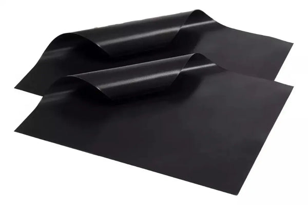 Kit com 2 Mantas Térmicas Antiaderentes para Churrasco – Reutilizável e Super Prática