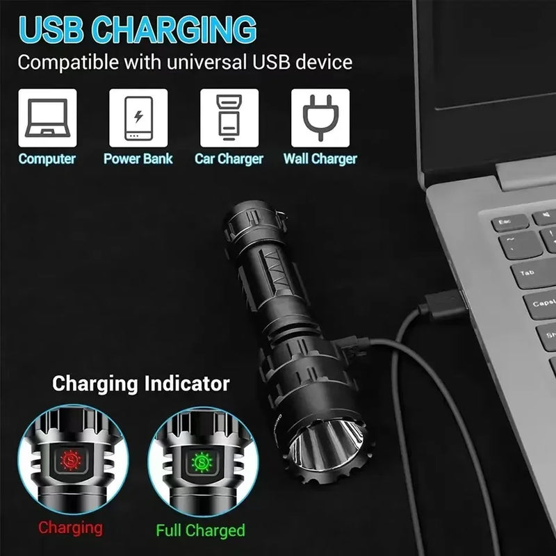Lanterna LED Profissional de Alto Lúmen para Atividades Outdoor