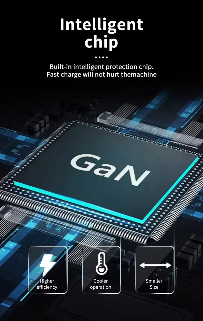 Hub de Carga Rápida 8 em 1 USB-C 268W – GaN Pro