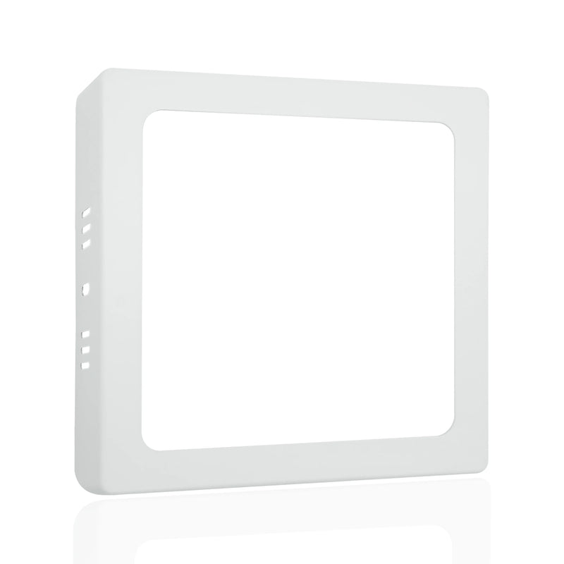 Painel de Teto LED 12W Sobrepor Quadrado – Iluminação Prática, Moderna e Sofisticada