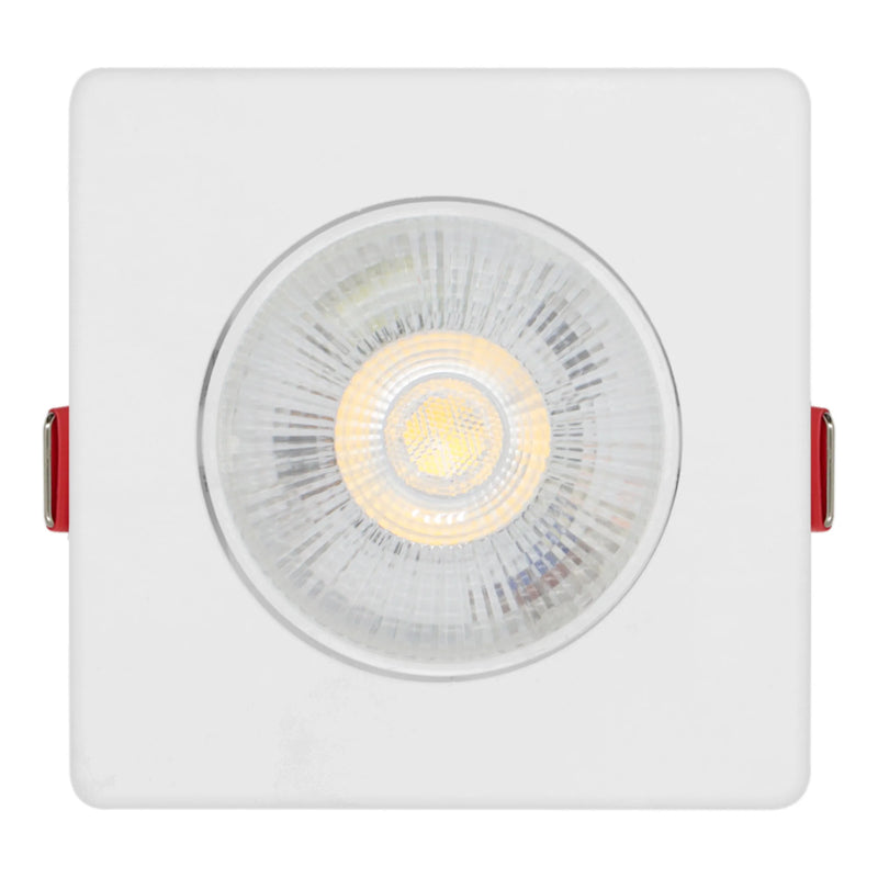 Kit 5 Spots LED Embutir 7W Quadrado – Direcione a Luz, Valorize Seu Espaço