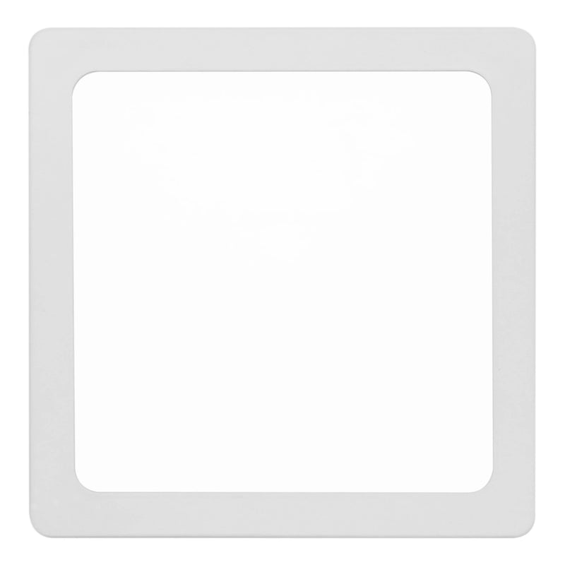 Painel de Teto LED 12W Sobrepor Quadrado – Iluminação Prática, Moderna e Sofisticada