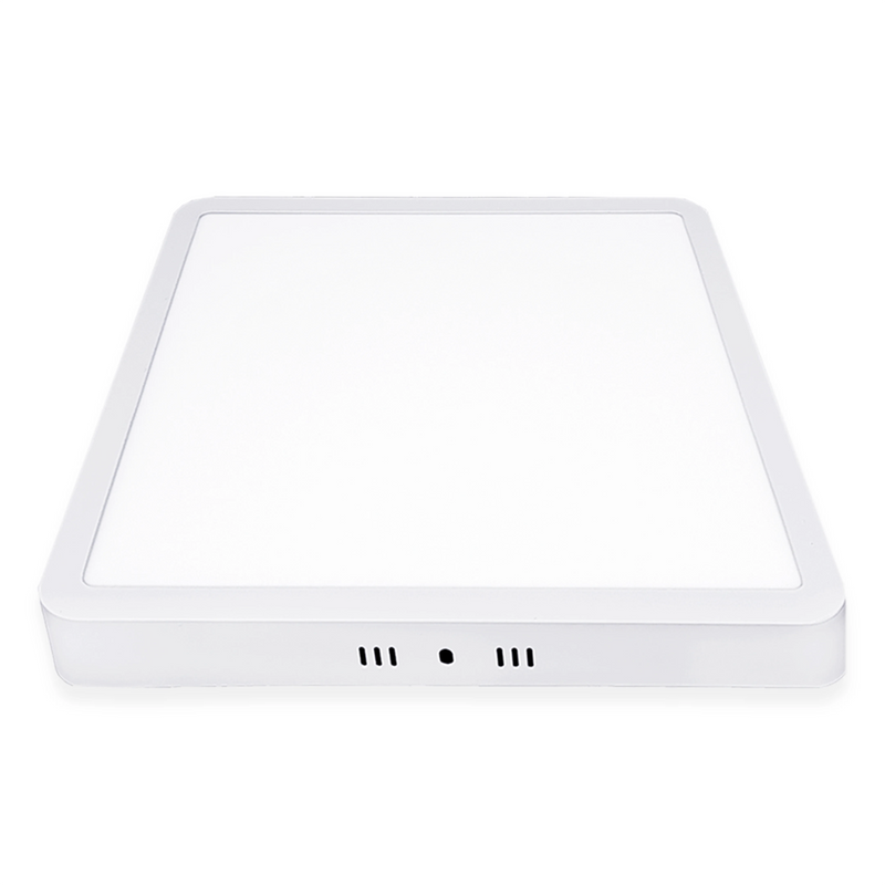 Kit com 6 Painéis LED 25W Sobrepor Quadrado – Luz Fria para Ambientes Modernos