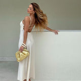 Vestido Cetim Sasha Feminino