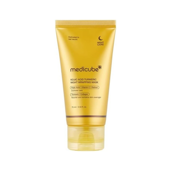 Máscara Facial Noturna com Ácido Kójico e Cúrcuma