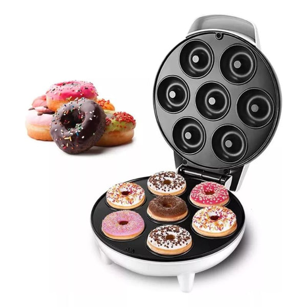 Máquina de Donuts Branco – Faça Mini Delícias em Casa com Facilidade e Diversão