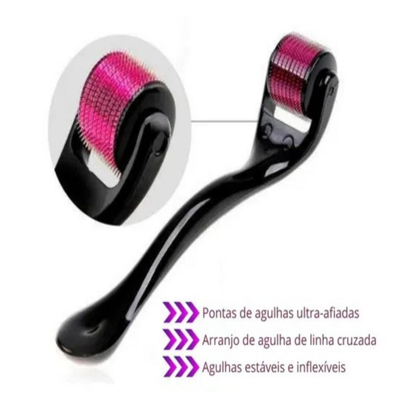 Dermaroller 1mm – Microagulhamento Rejuvenescedor para Sua Pele Brilhar