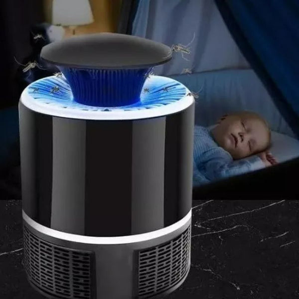 Repelente Elétrico Mata Mosquito com Luz UV – Silêncio, Eficiência e Proteção Total