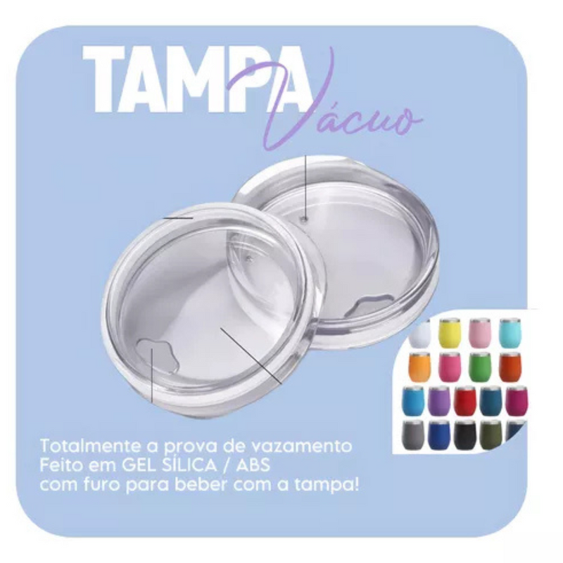 Copo Cuia Térmico Inox com Tampa Antivazamento 360ml - Verde Militar