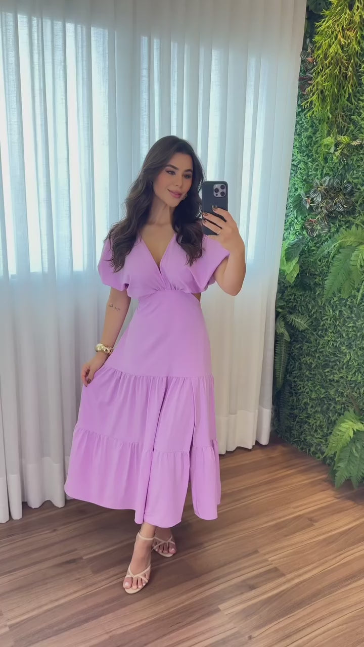 Vestido Íris Feminino - Lavanda