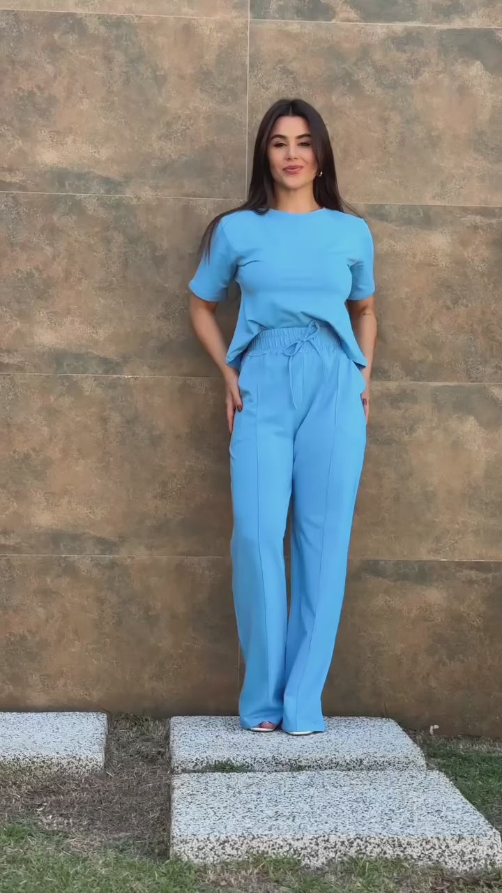 Conjunto Cloe Feminino - Azul