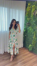 Vestido Íris Feminino - Verde