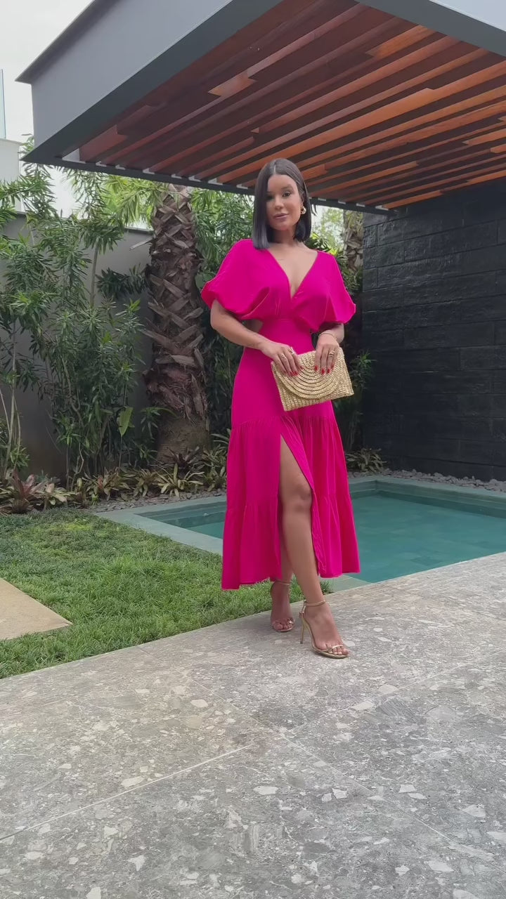 Vestido Íris Feminino - Pink