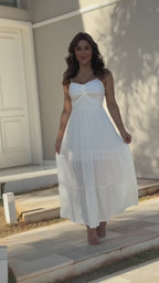 Vestido Mari Feminino - Branco