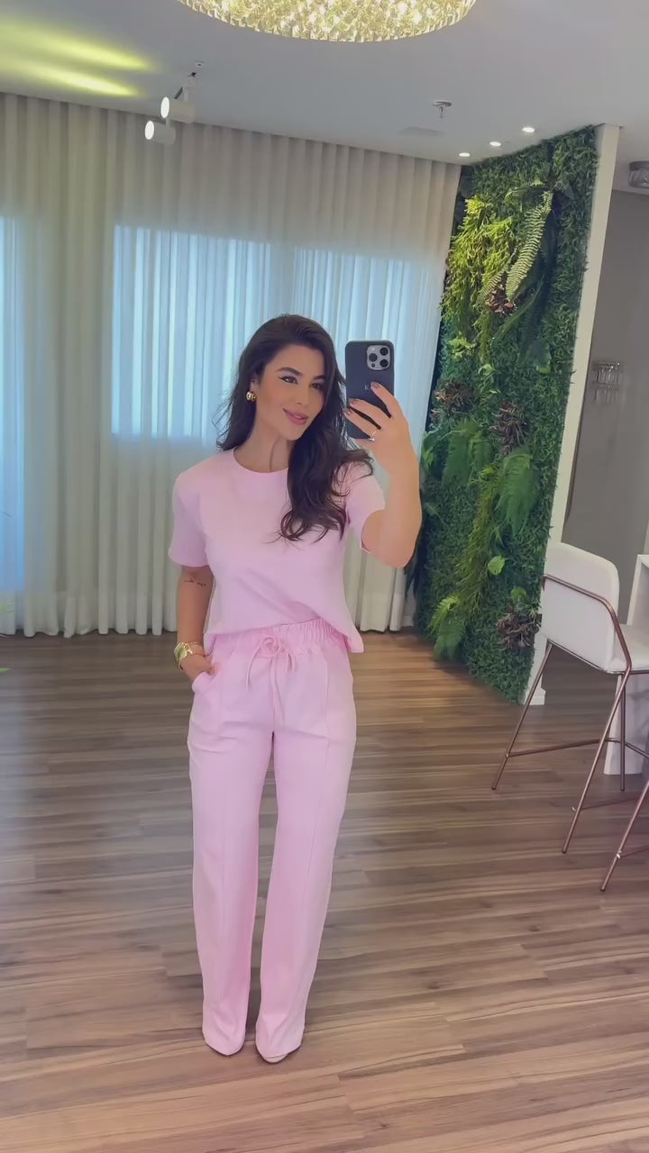 Conjunto Cloe Feminino - Rosa