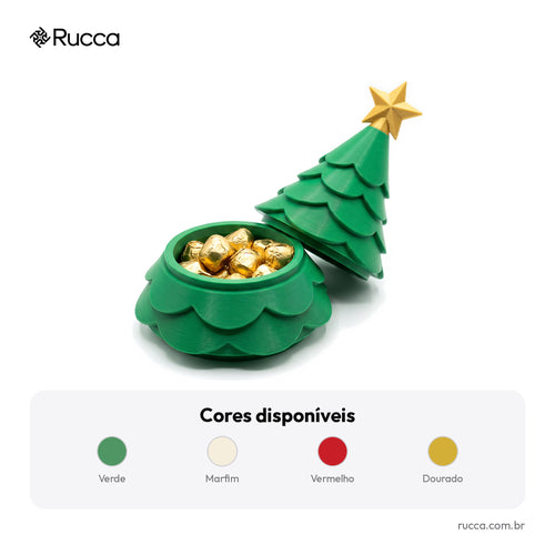 Árvore de Natal Caixa Surpresa – Rucca 3D