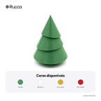 Árvore de Natal Decorativa de Mesa 16 cm — Rucca 3D