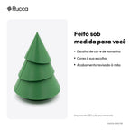 Árvore de Natal Decorativa de Mesa 16 cm — Rucca 3D