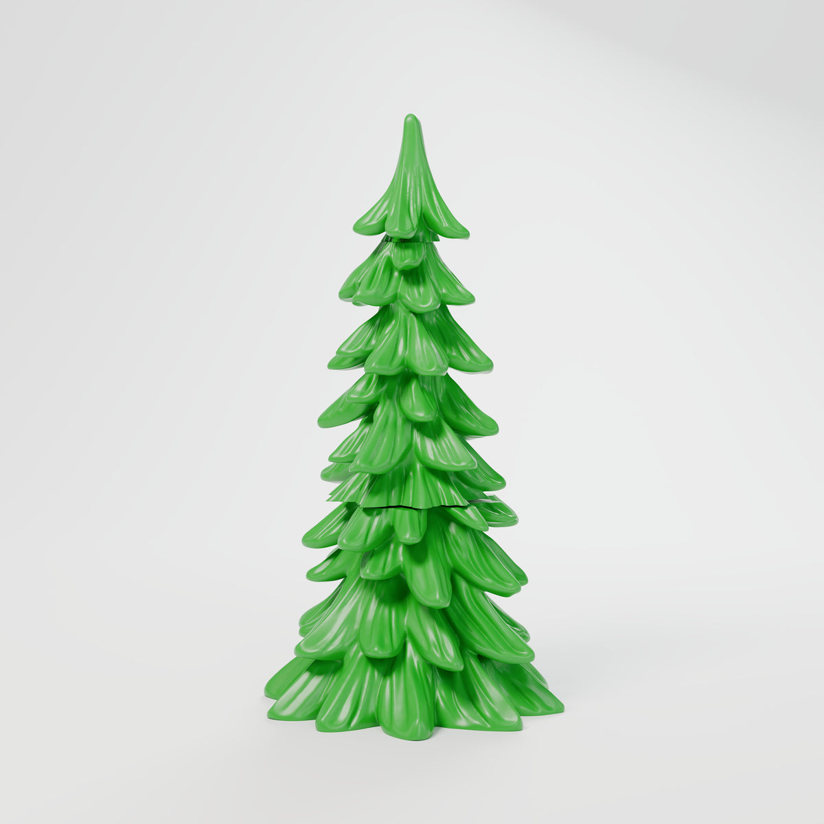 Árvore de Natal Pinheiro de Mesa 21,6 cm, vista frontal