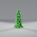 Árvore de Natal Pinheiro de Mesa 21,6 cm, vista frontal