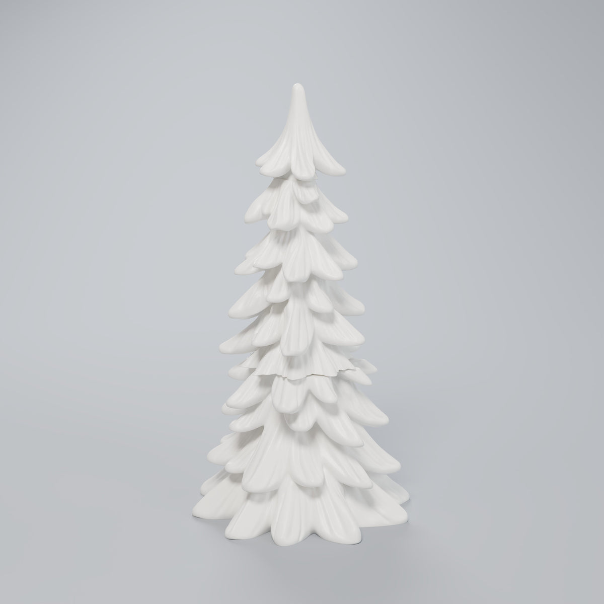 Árvore de Natal Pinheiro de Mesa 21,6 cm, Branco