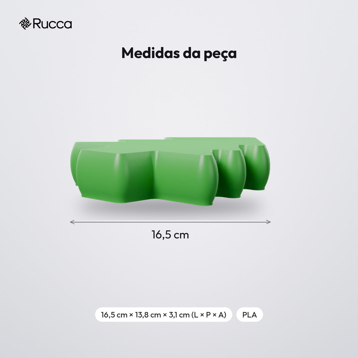 Bandeja Árvore de Natal: medidas