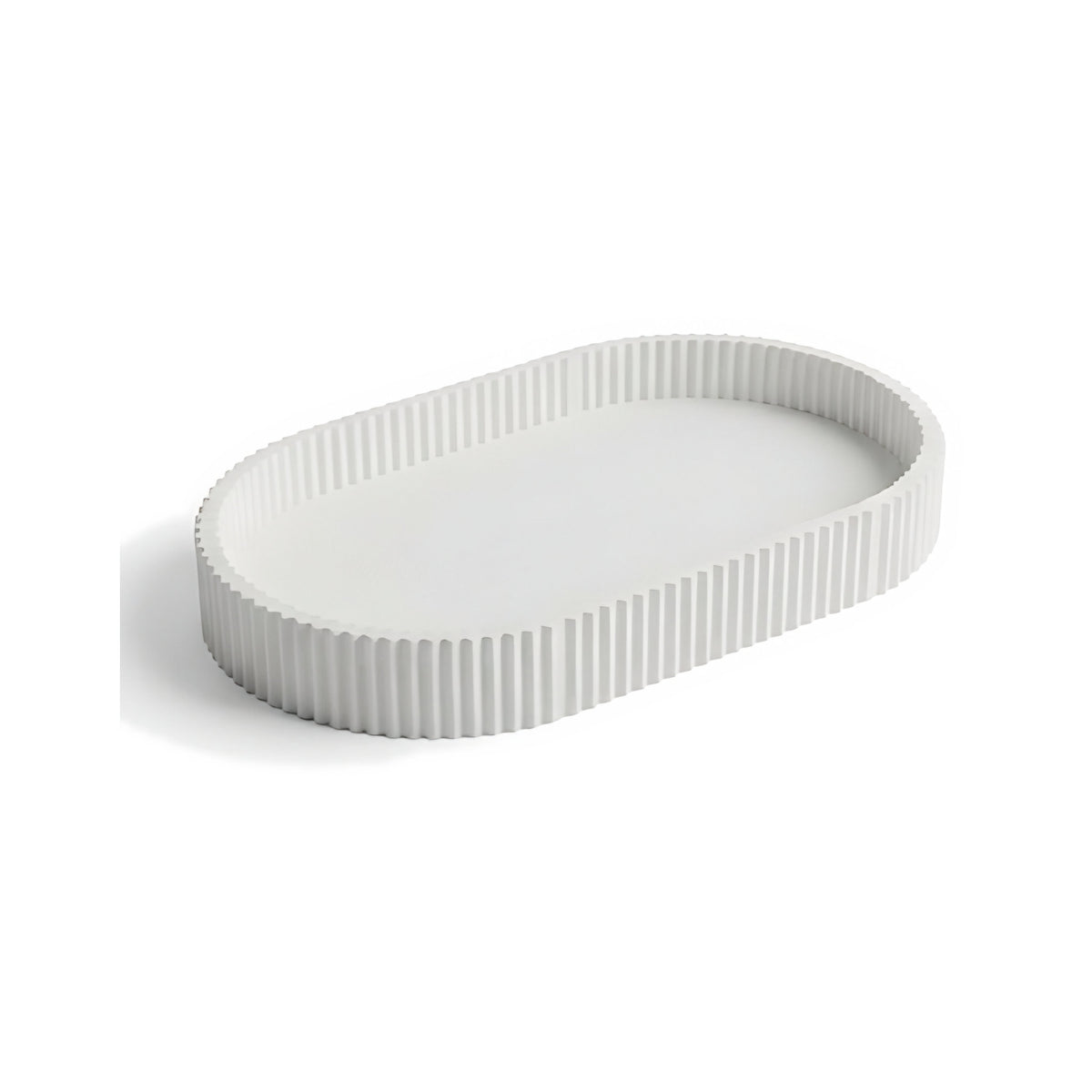 Bandeja Decorativa Canelada — Rucca 3D