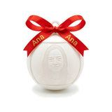 Bola de Natal Litofania com Foto
