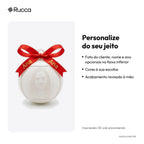 Bola de Natal Litofania com Foto — Rucca 3D
