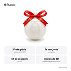 Bola de Natal Litofania com Foto — Rucca 3D