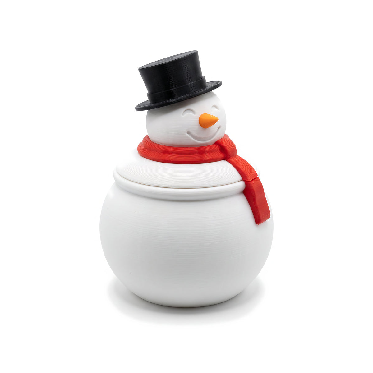 Bomboniere Boneco de Neve com Tampa – Rucca 3D