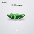 Bowl Folha de Costela-de-Adão (Monstera): medidas