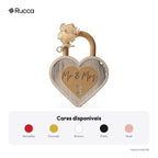 Cadeado do Amor Mr & Mrs Personalizado — Rucca 3D