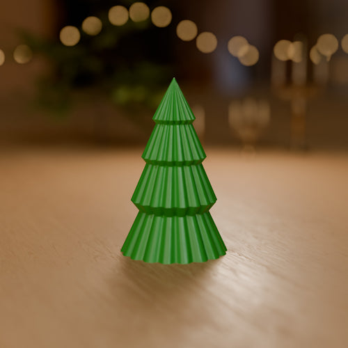 Caixa Árvore de Natal com Tampa 16 cm decorando o ambiente