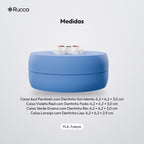 Caixinha Porta-Dente de Leite com Dentinho Decorativo: medidas