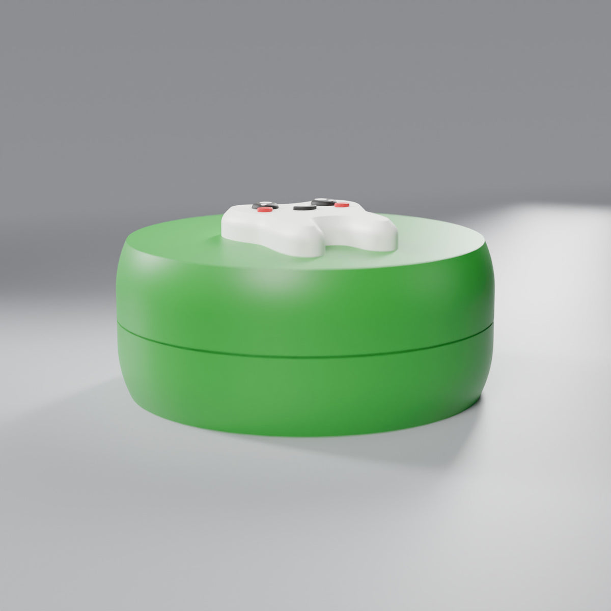 Caixinha Porta-Dente de Leite com Dentinho Decorativo, Caixa Verde Grama com Dentinho Rei