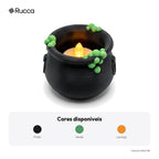 Caldeirão da Bruxa com Vela LED — Rucca 3D