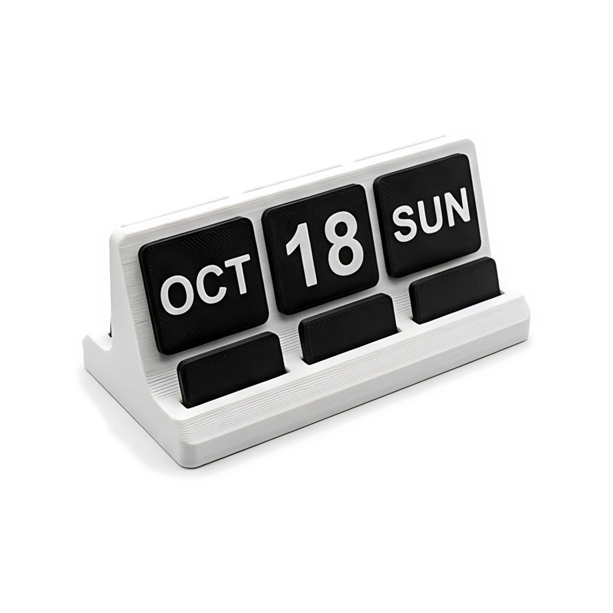 Calendário perpétuo de mesa — Rucca 3D