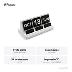 Calendário perpétuo de mesa — Rucca 3D
