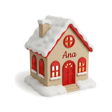 Casinha de Natal Luminosa (Vila na Neve)
