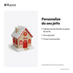 Casinha de Natal Luminosa (Vila na Neve) — Rucca 3D