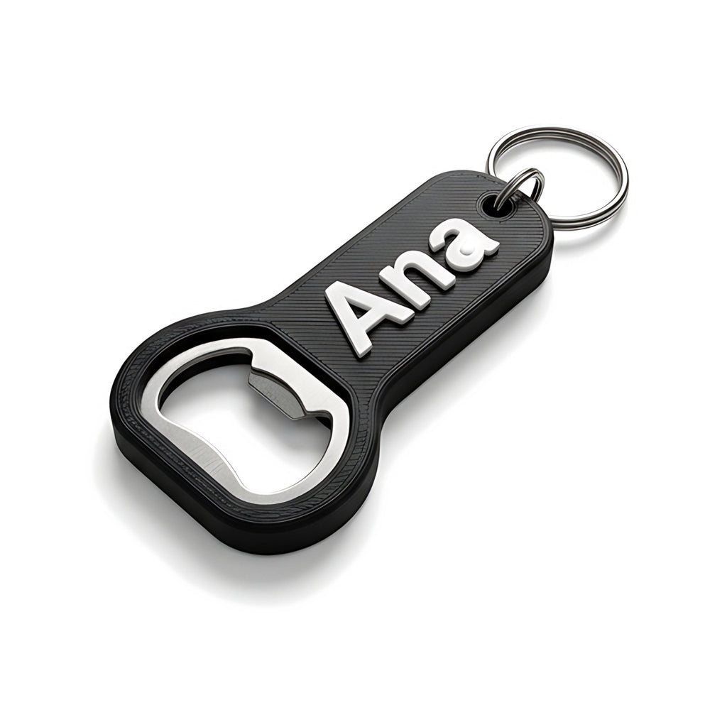 Chaveiro Abridor de Garrafa com Logo — Rucca 3D