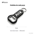 Chaveiro Abridor de Garrafa com Logo — Rucca 3D