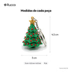 Chaveiro Árvore de Natal — Rucca 3D